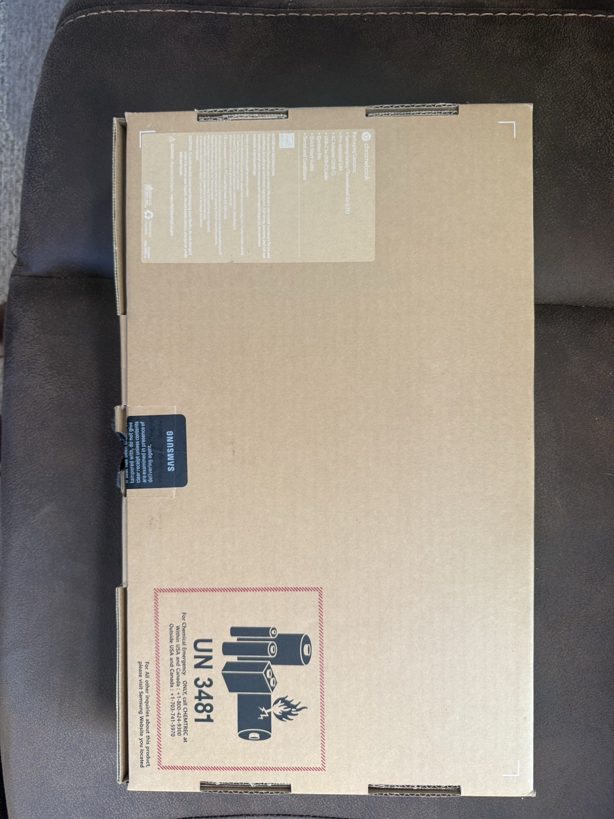 Samsung Galaxy Chromebook Go 14” Laptop Intel Celeron 4GB RAM 32GB eMMC NEW Open