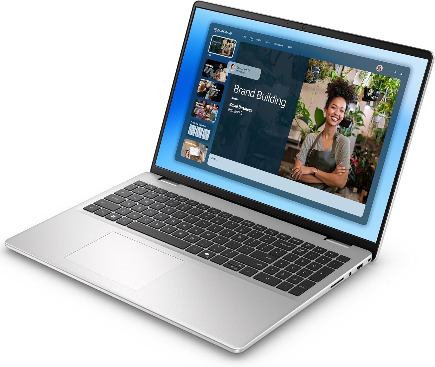 Dell 16″ Laptop Intel 10 Core 7 FHD 2K Touchscreen 64GB RAM 1TB Windows 11 Pro