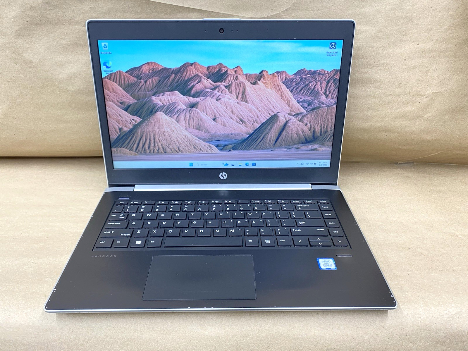 HP 440 G5 – 14″ 1366×768 – i5-8250U – 4GB – 128GB SSD – Win 11 Pro READ