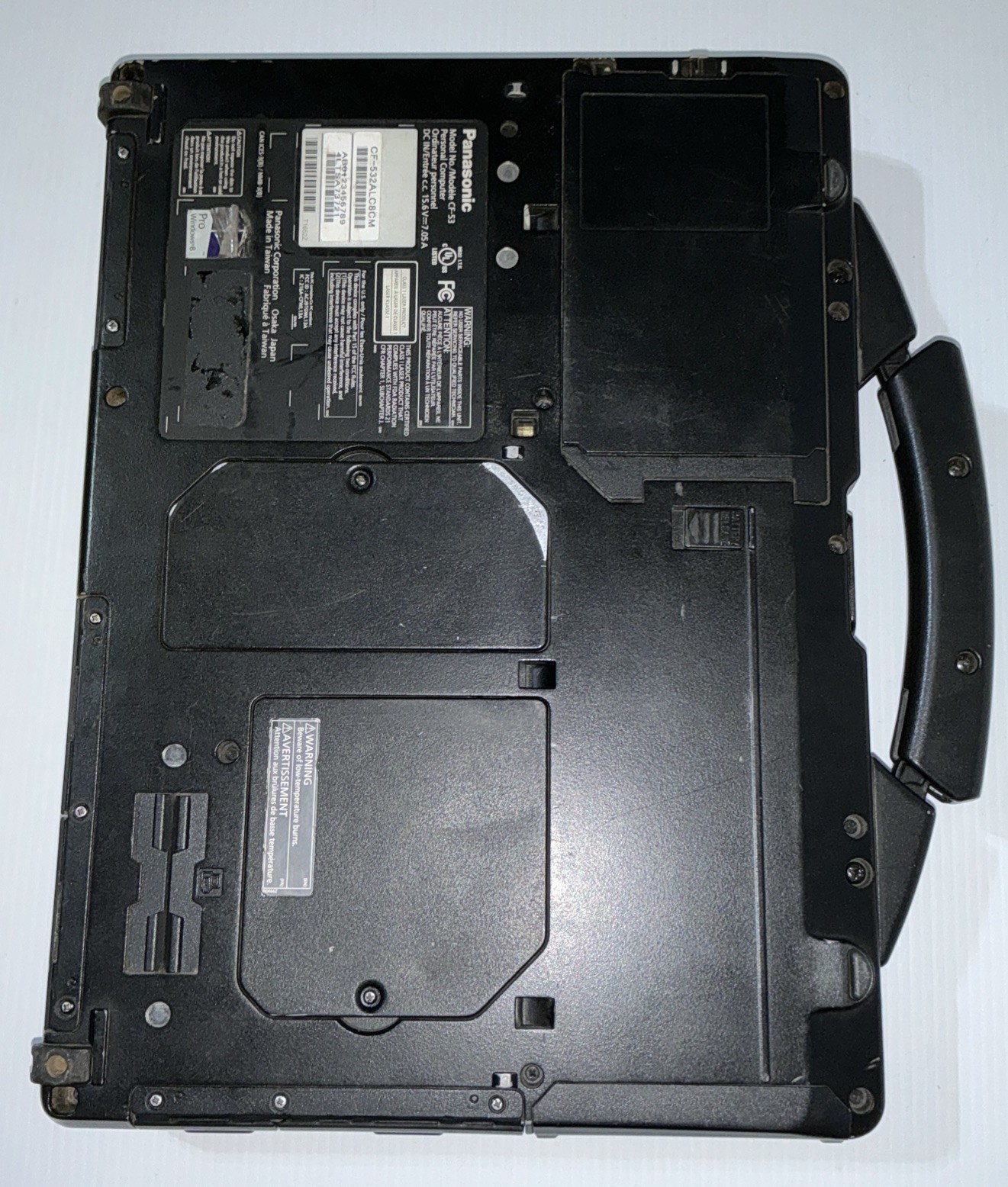 Panasonic Toughbook CF-53 14″ I5-4310U 2.0GHz 500GB SATA 8GB Windows 11 pro