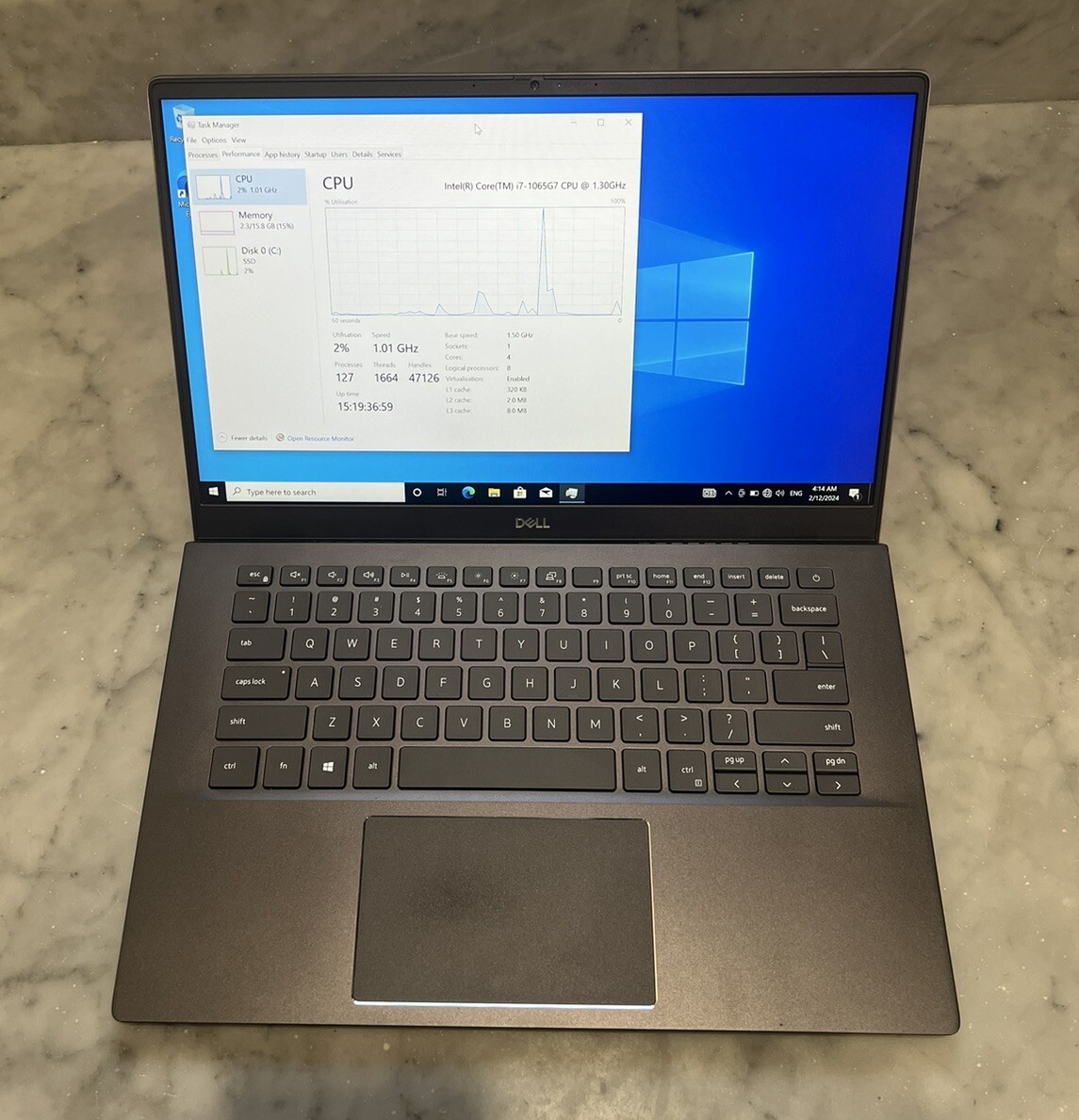 ✅ Dell Vostro 5401 14″ i7-1065G7 1.3GHz 16GB RAM 256GB SSD VERY CLEAN TESTED