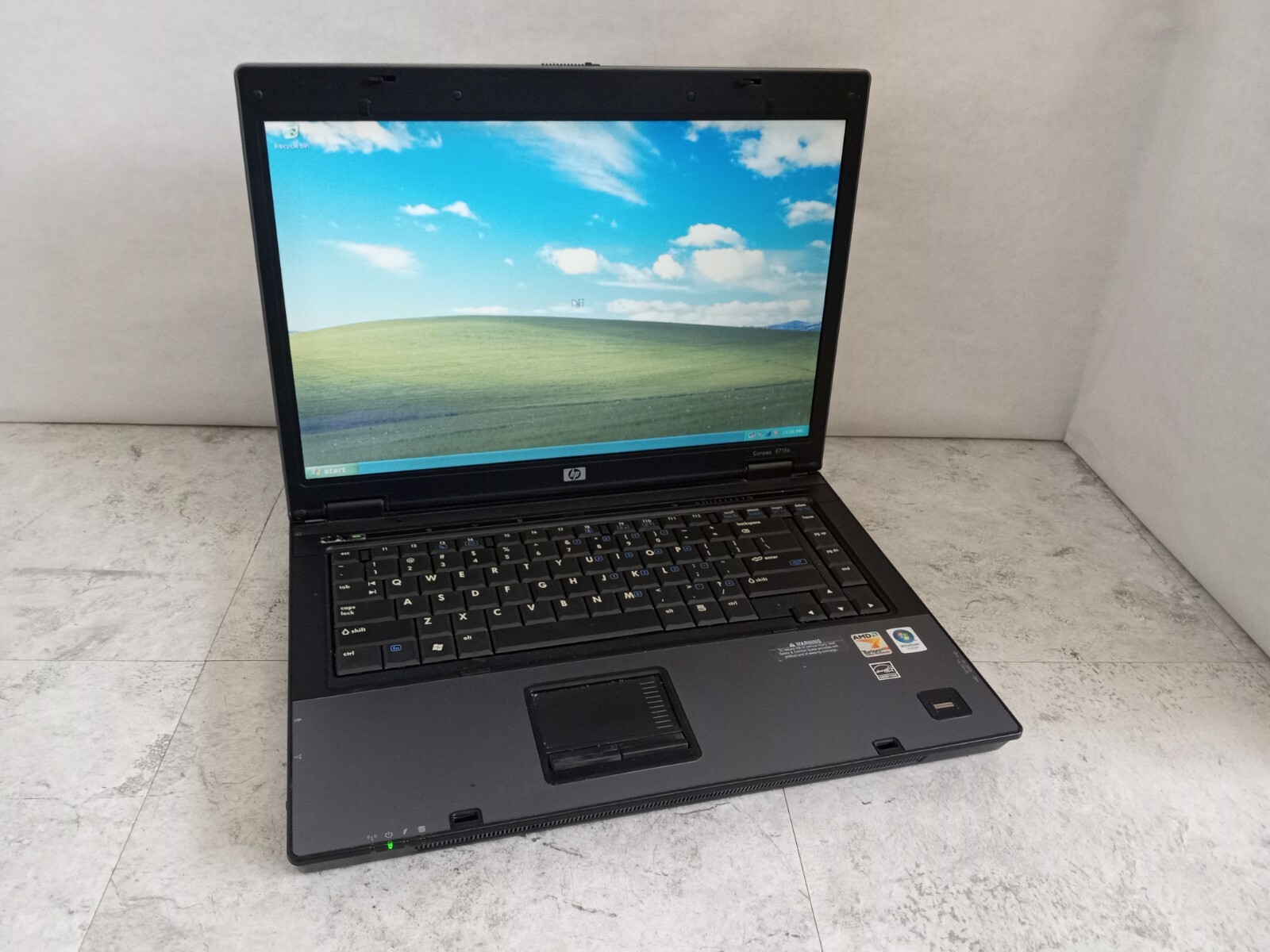 HP Compaq 6715b 15.4″ Laptop AMD Turion X2 2GB RAM 250GB HDD Windows XP -RR