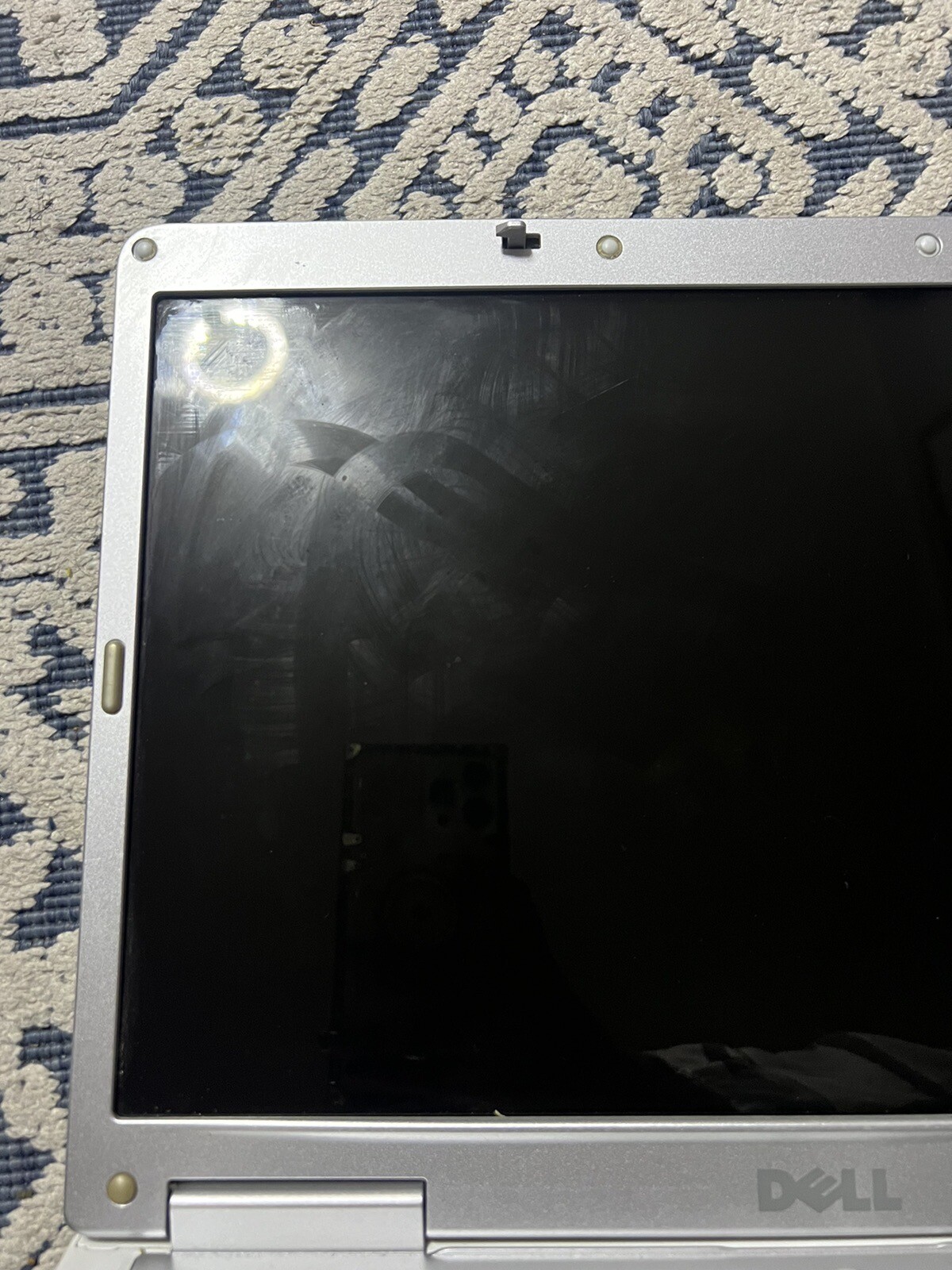 Vintage 2006 Dell Inspiron 1501 Model PP23LA Premium Silver Laptop.