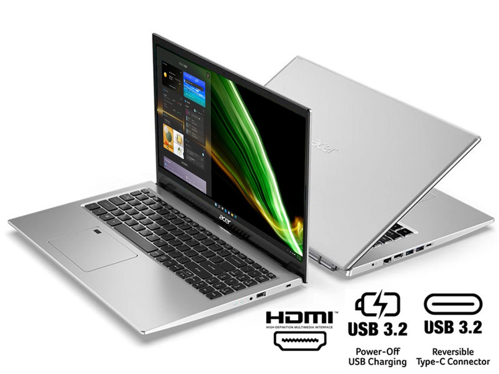 Acer Aspire 5 A515-5653S3 Laptop 15.6″ Full HD IPS Display11th Gen Intel Core i5