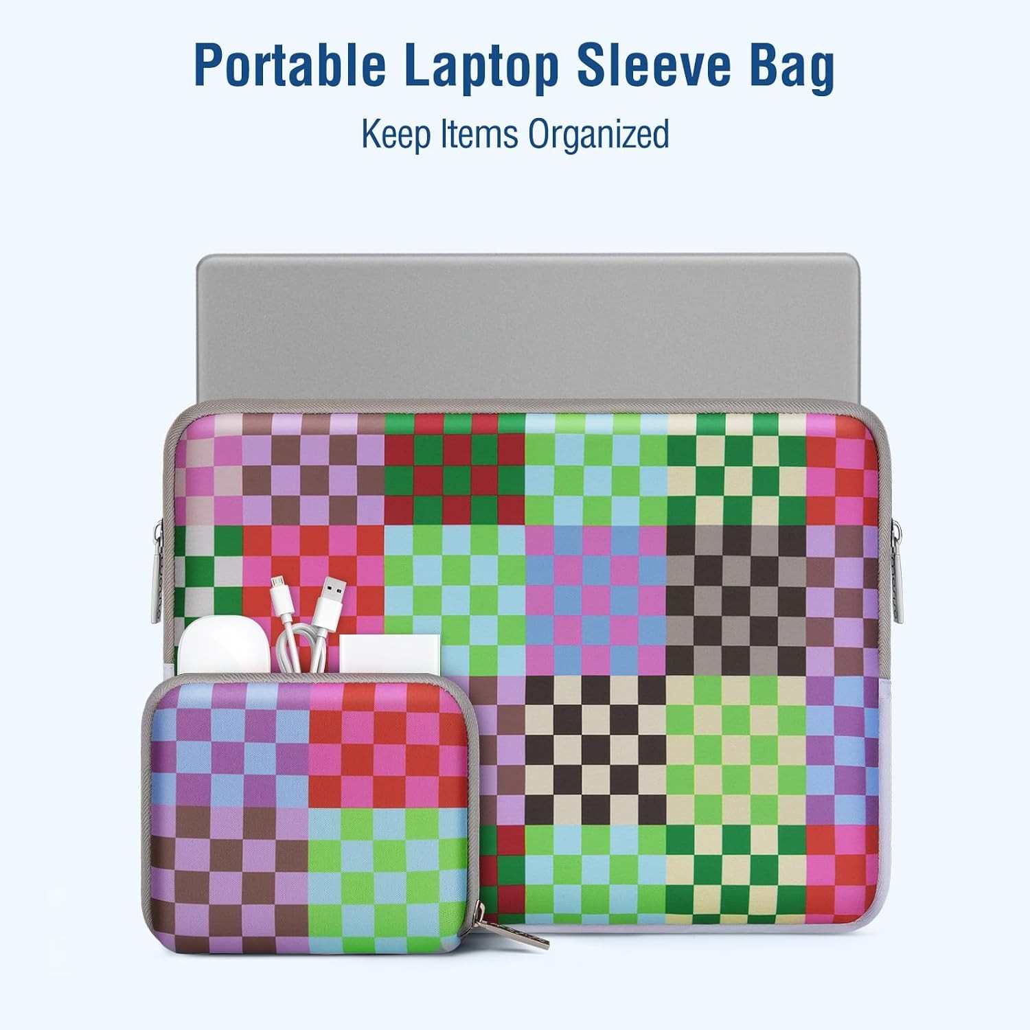 Neoprene Laptop Sleeve for 13-13.3 inch MacBook Air/Pro, HP, Dell, ASUS, Lenovo