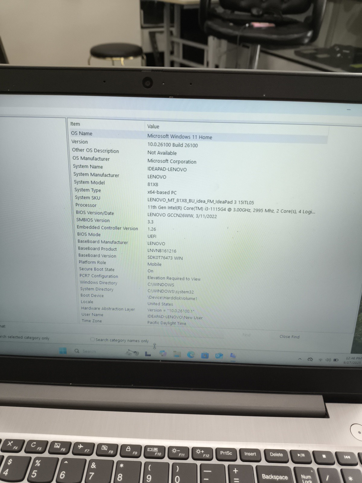 Lenovo IdeaPad 3 Intel i3 11th Gen 15.6″ Touchscreen 20gb 1.25tb SSD Combo Win11