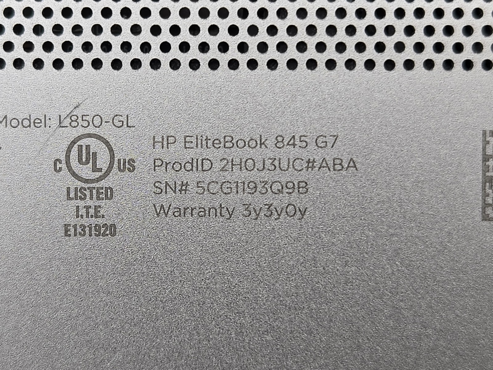 HP EliteBook 845 G7 14″ 1920×1080 Ryzen 5 PRO 4650U 16GB 256GB SSD Win 11 Pro