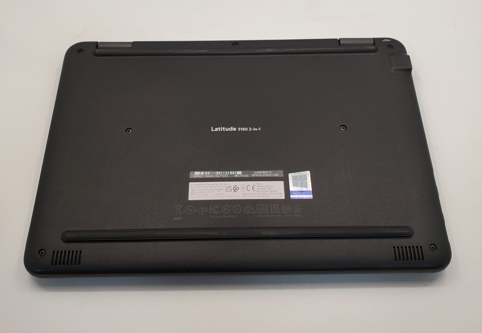 Lot of 5 Dell Latitude 3190 2-in-1 Pentium Silver 1.1GHz 11″ 4GB RAM 128GB SSD