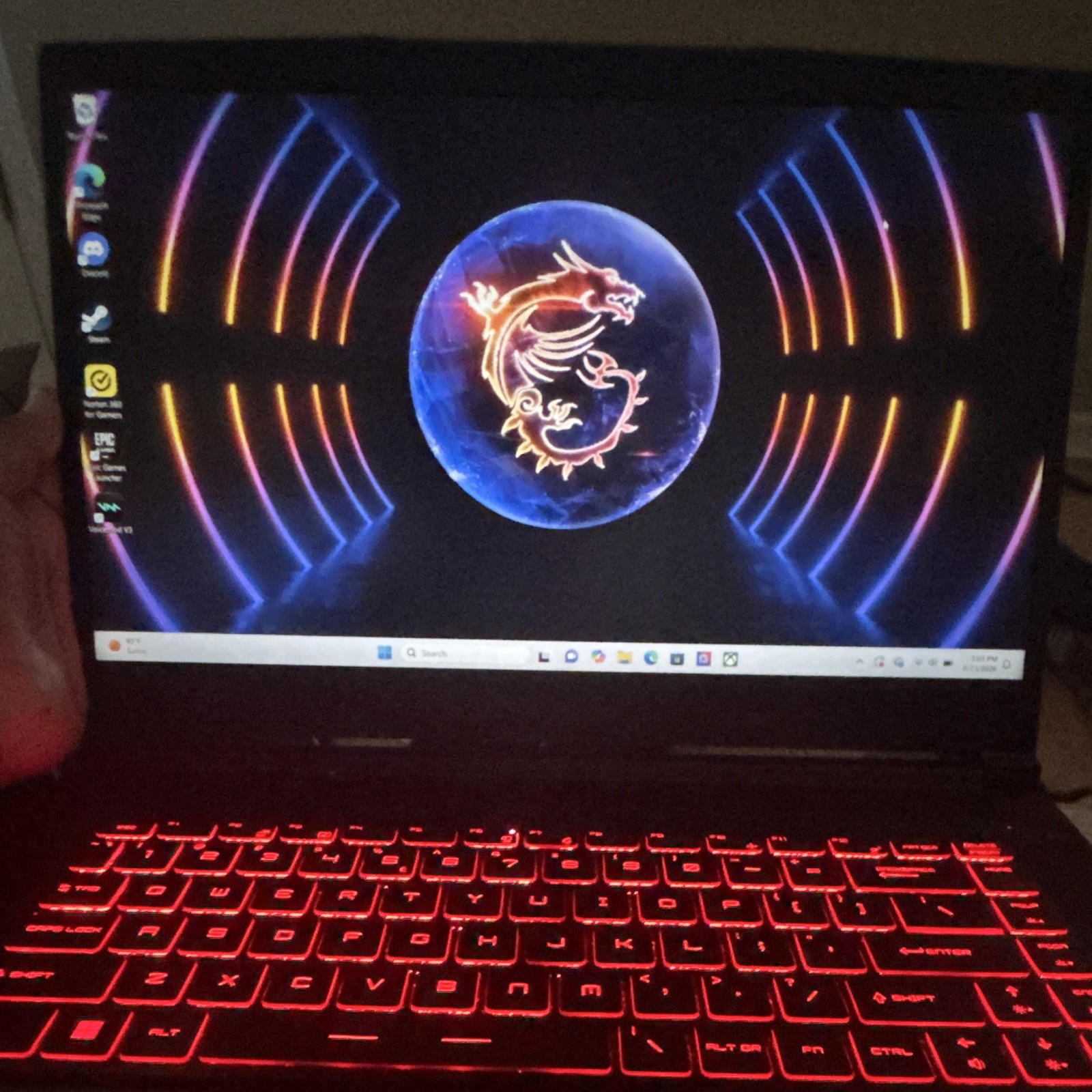 MSI GF63 Thin 15.6″ FHD i5 GTX 1650 8GB 256GB SSD+1TB Win11 Backlit