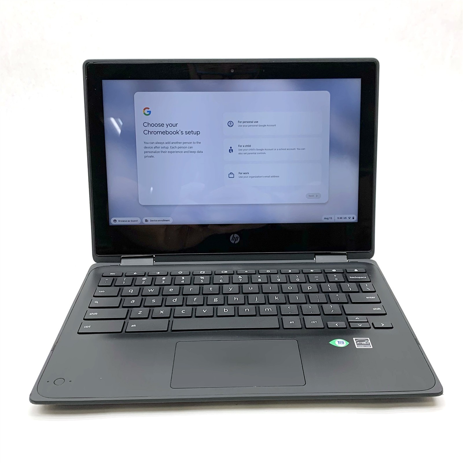 HP Chromebook x360 11MK G3 11.6″ Touch 2-in-1 MT8183 1.42 GHz 8GB 64GB ChromeOS
