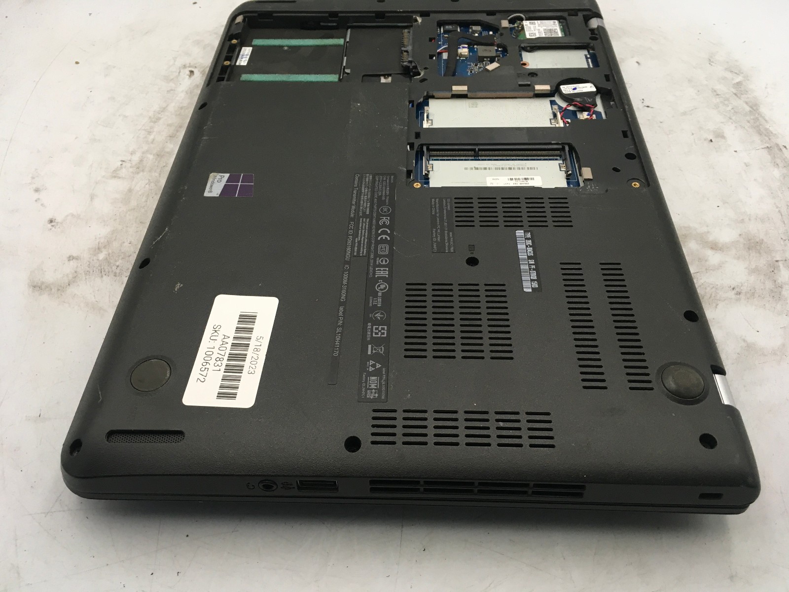 LENOVO THINKPAD E450 – FOR PARTS/NO POWER – INTEL I5 4TH GEN – NO RAM – READ -BB
