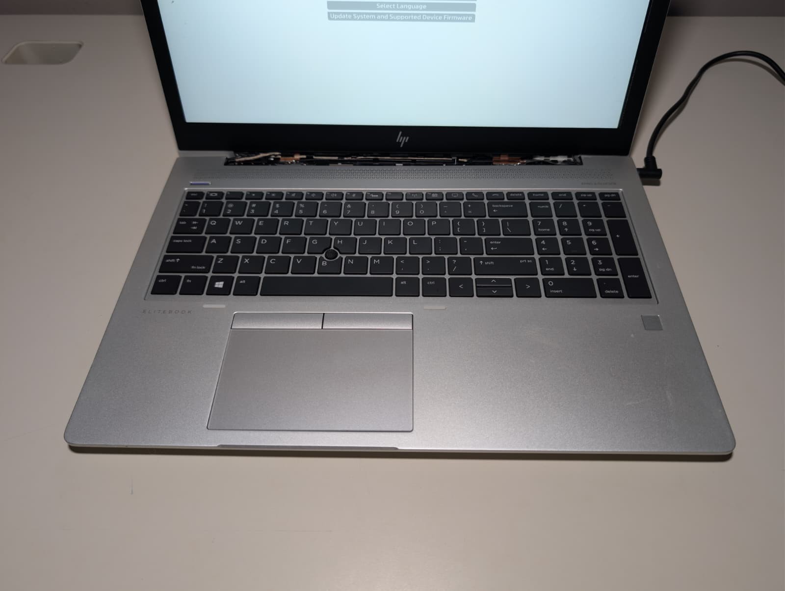 Read! HP EliteBook 850 G6 | i7 8th Gen 4GB RAM NO SSD | Backlit FPS Boot to Bios