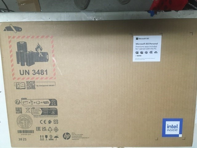 HP Laptop 14-dq6017nr 14″ HD Intel N150 4 GB ram 64 GB ssd “Win 11 -S” MS 365