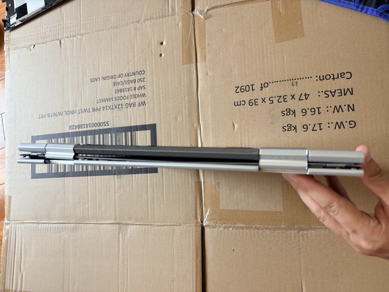 HP ENVY X360 I5 8TH GEN 8GB RAM NO HD + Charger