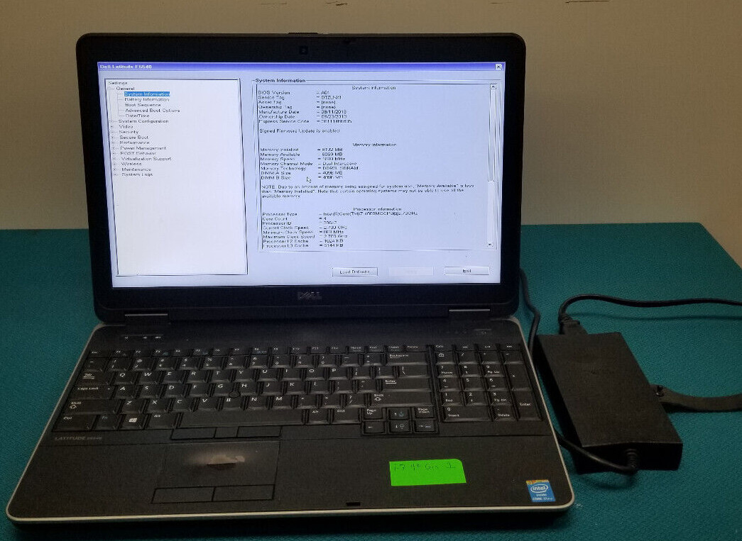 Dell Latitude E6540 Laptop I7-4800M 8GB WINDOWS 10 15in screen WIFI #1