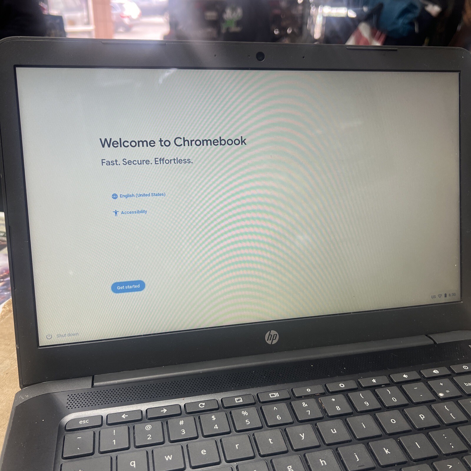 HP Chromebook 14-db0025nr Laptop – Chalkboard Grey