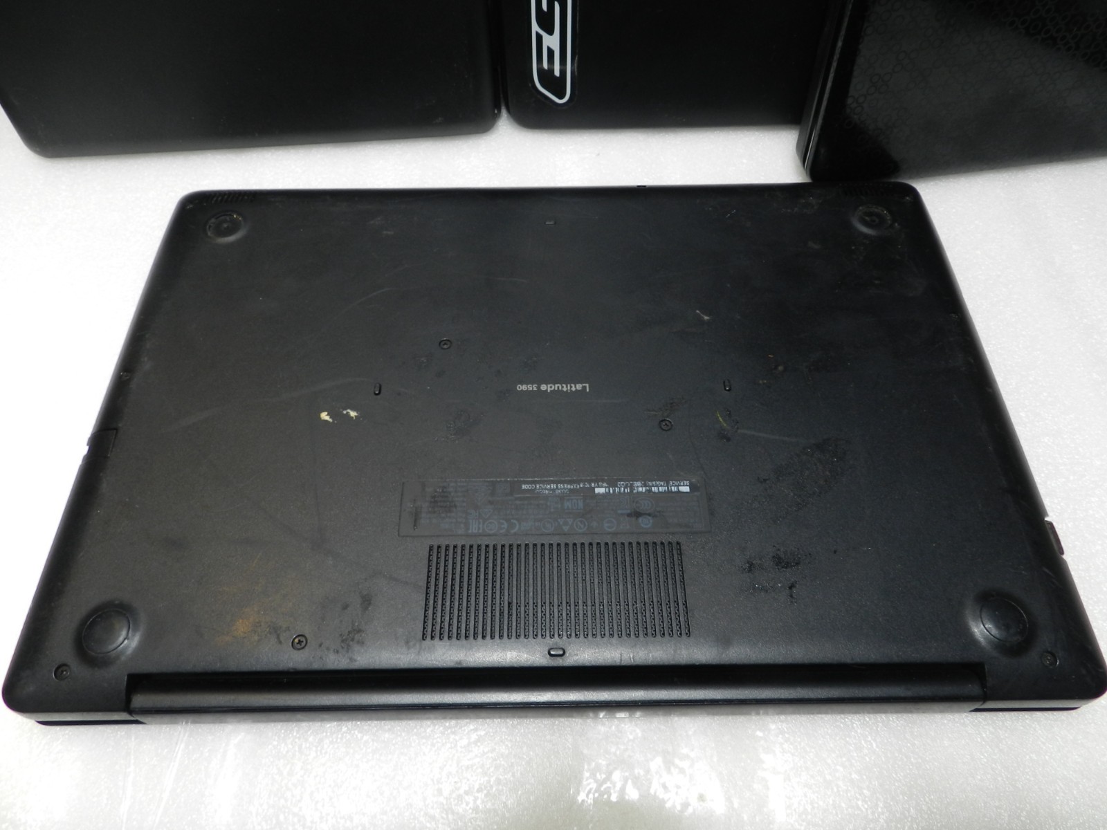 5 Laptops– Dell/HP Untested for parts or repair (D87J)
