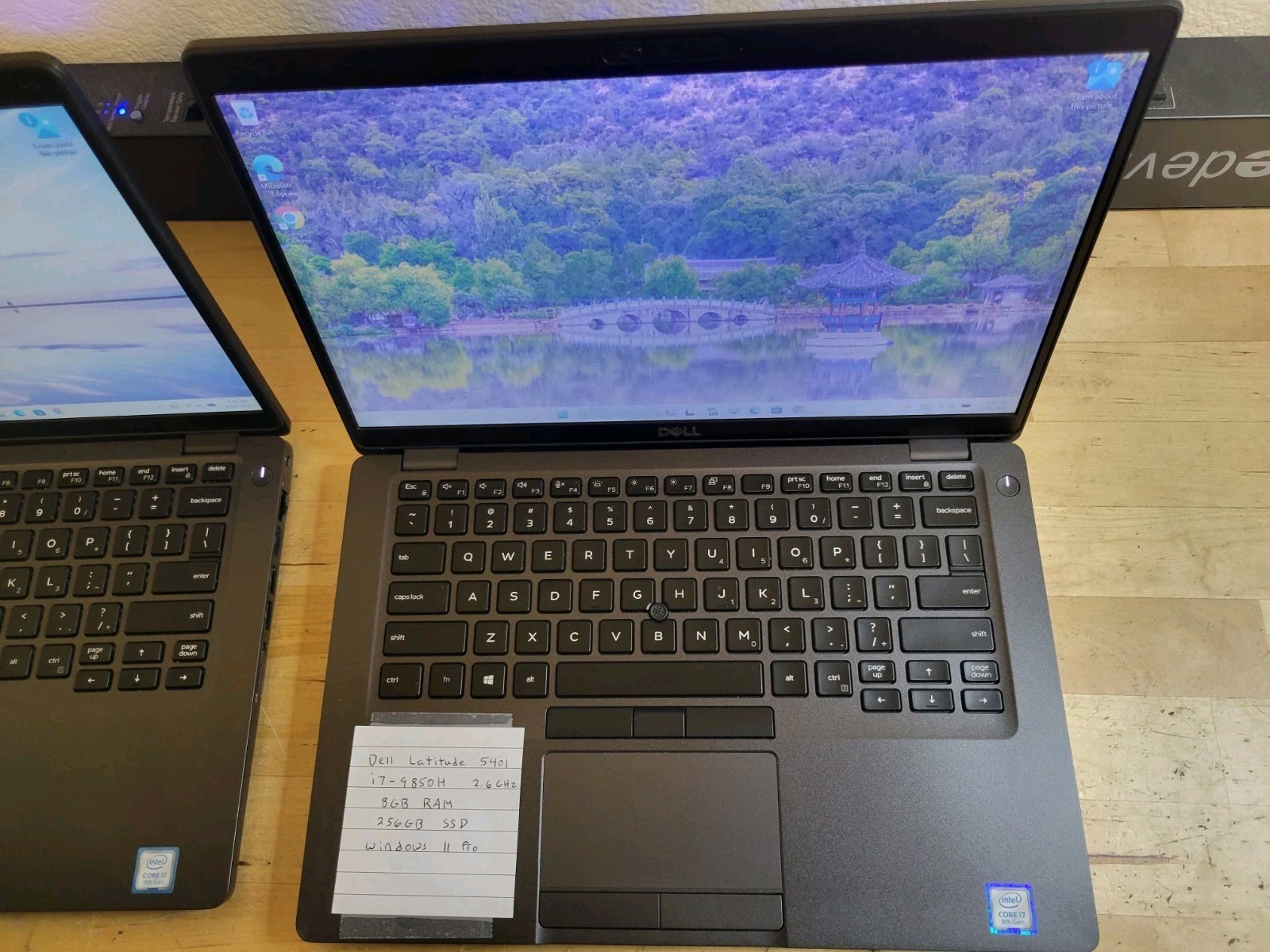 Lot of 4 Dell Latitude 5401 i7-9850H 8gb RAM 256gb SSD Laptop Lot Working READ