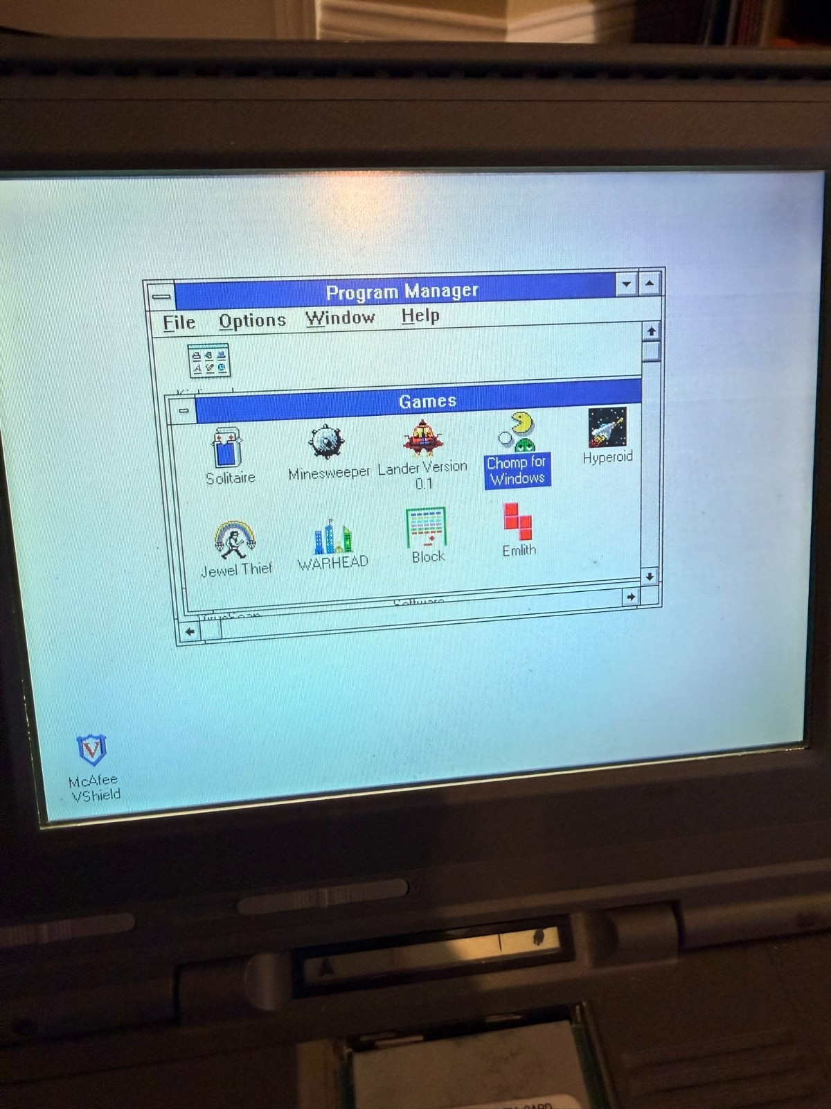 Vintage Sharp Notebook PC 8150 Used , Works Modem , Hard Drive PC Card Slot