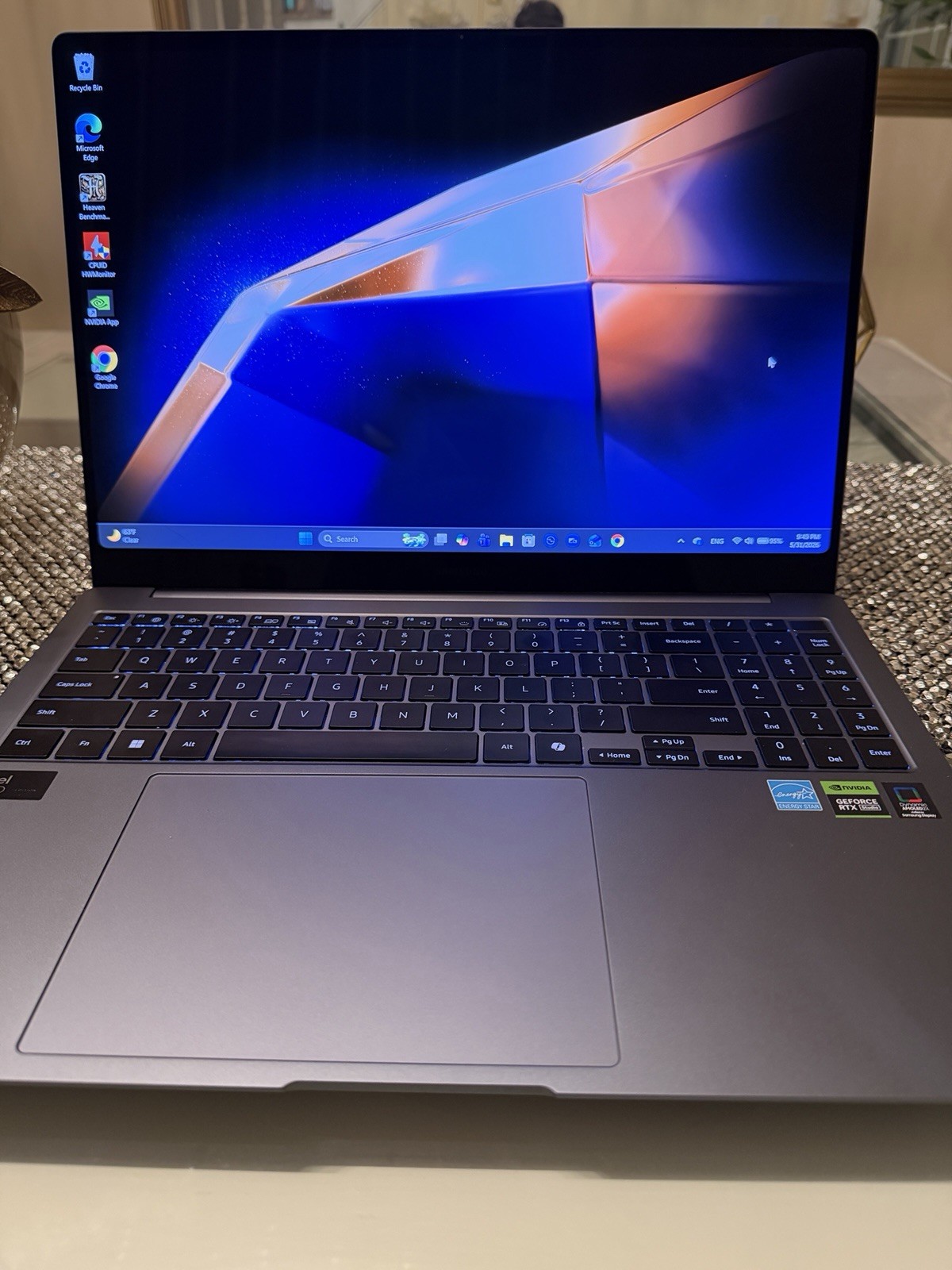 Samsung Galaxy Book4 Ultra 16″ Ultra 9 185H 32GB DDR5 1TB SSD RTX 4070 Win11H