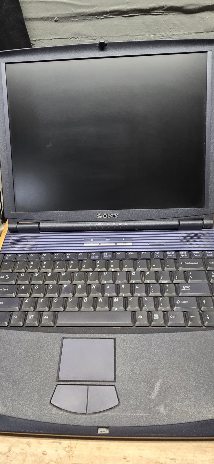 2 Sony VAIO Vintage Laptops PCG-491L PCG-954A Untested For Parts Repair