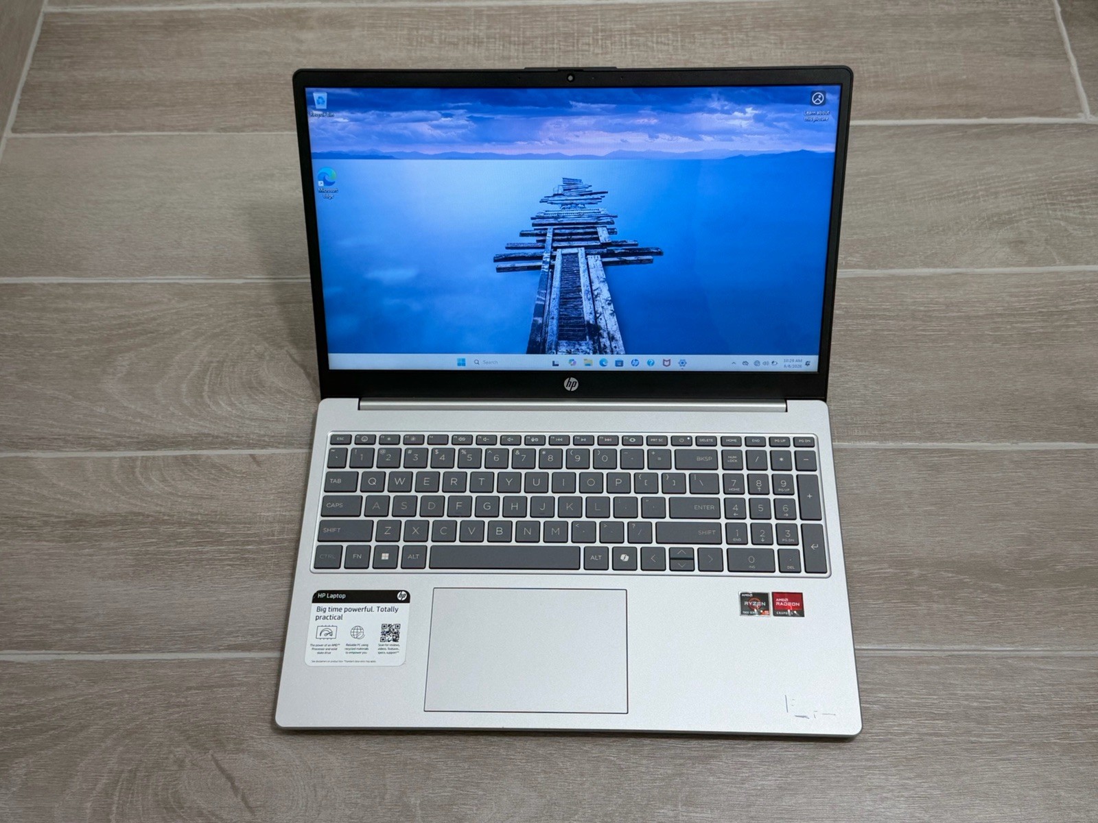 HP Laptop 15-FC0245DX 15.6″ Touch Laptop Ryzen 5 7520U 16GB RAM 256GB NVMe SSD