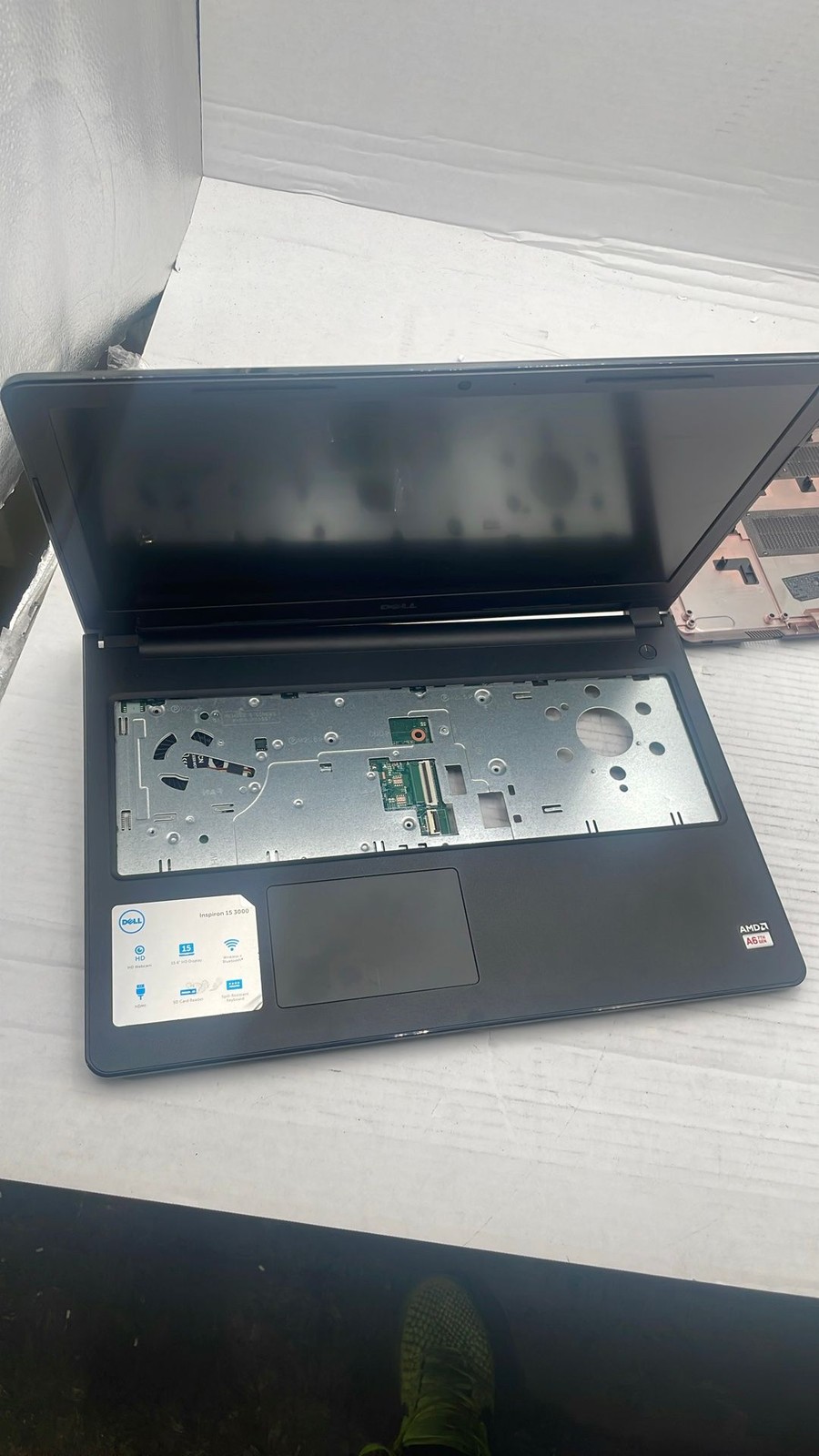 Dell Inspiron 15 3000 3565 AMD A6 Motherboard Screen Shell Laptop For Parts