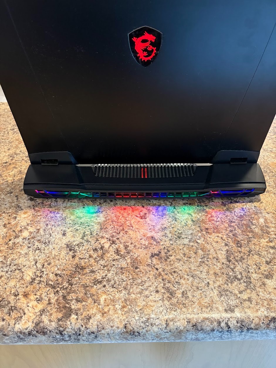 MSI Titan GT77 HX 13V 17.3″ i9-13980HX 2TB HDD 128GB RTX 4080 12GB GPU WIN 11
