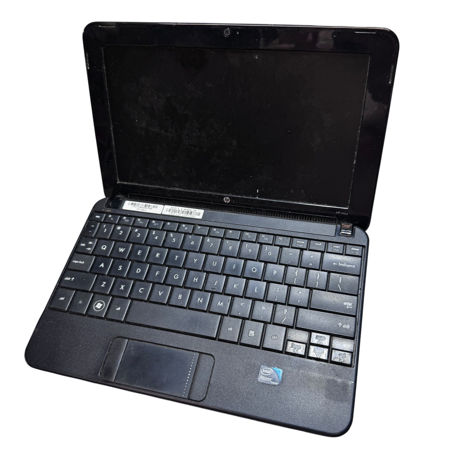 HP Mini Laptop Dark Gray Untested Selling for Parts