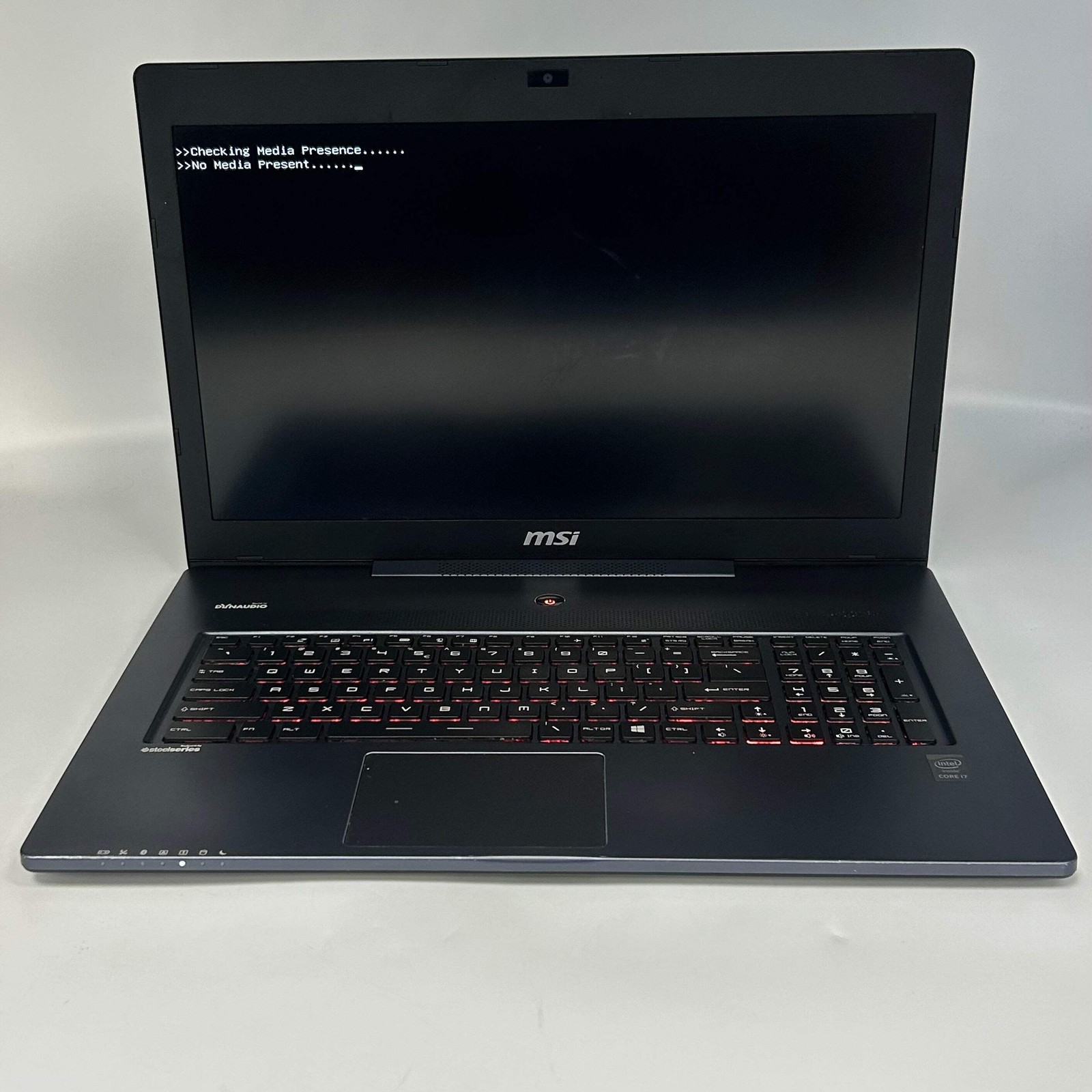 MSI MS-1773 17″ laptop |Core i7| 16GB RAM| w/ Charger – FOR PARTS/REPAIR ONLY