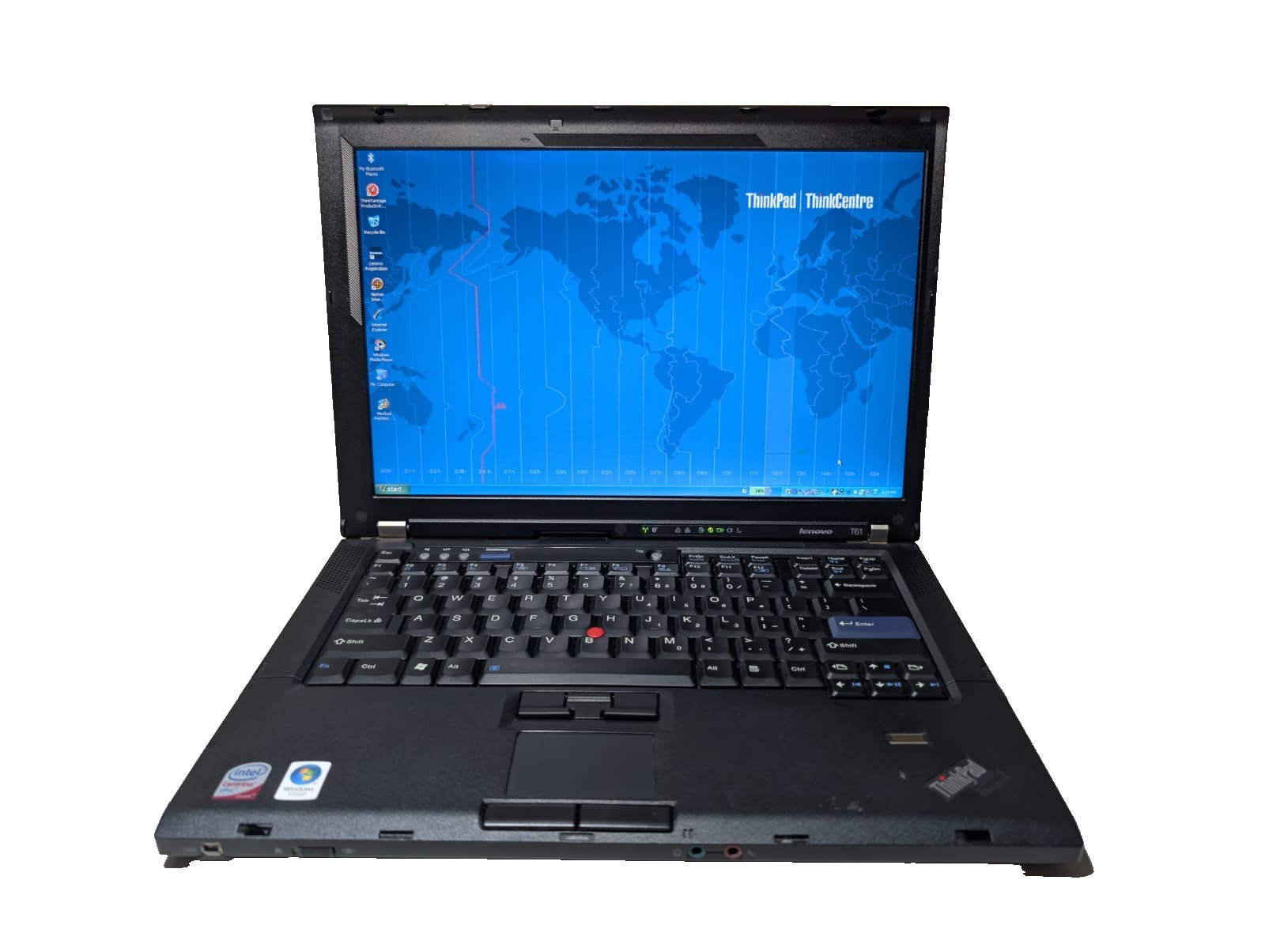 LENOVO THINKPAD T61 | C2D T7300 8GB RAM 512GB SSD | NVIDIA NVS DUAL BOOT RARE