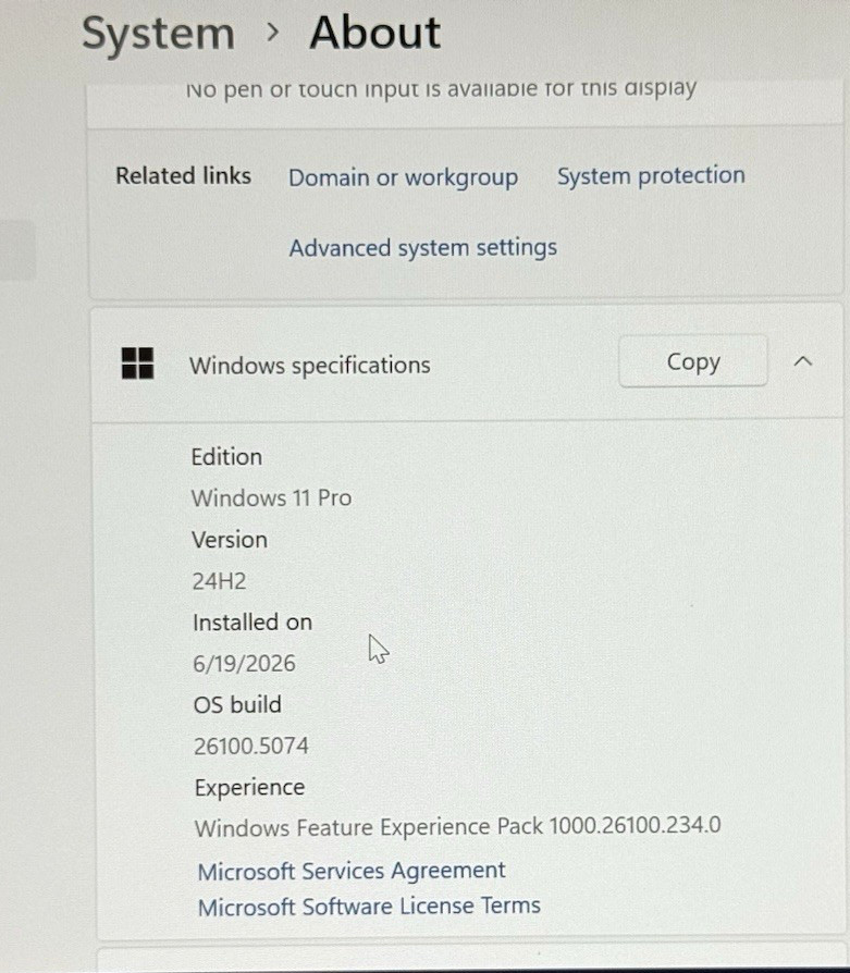 Dell Pro 14 Essential PV14250 14″ Laptop Intel Core 5 120U – 16GB RAM 512SSD