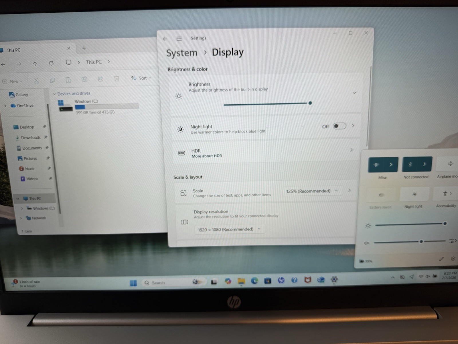 HP Pavilion 15-eg0021nr 15.6”Intel i7-1165G7 2.8GHz 16GB RAM 512GB NMVe Win11Pro