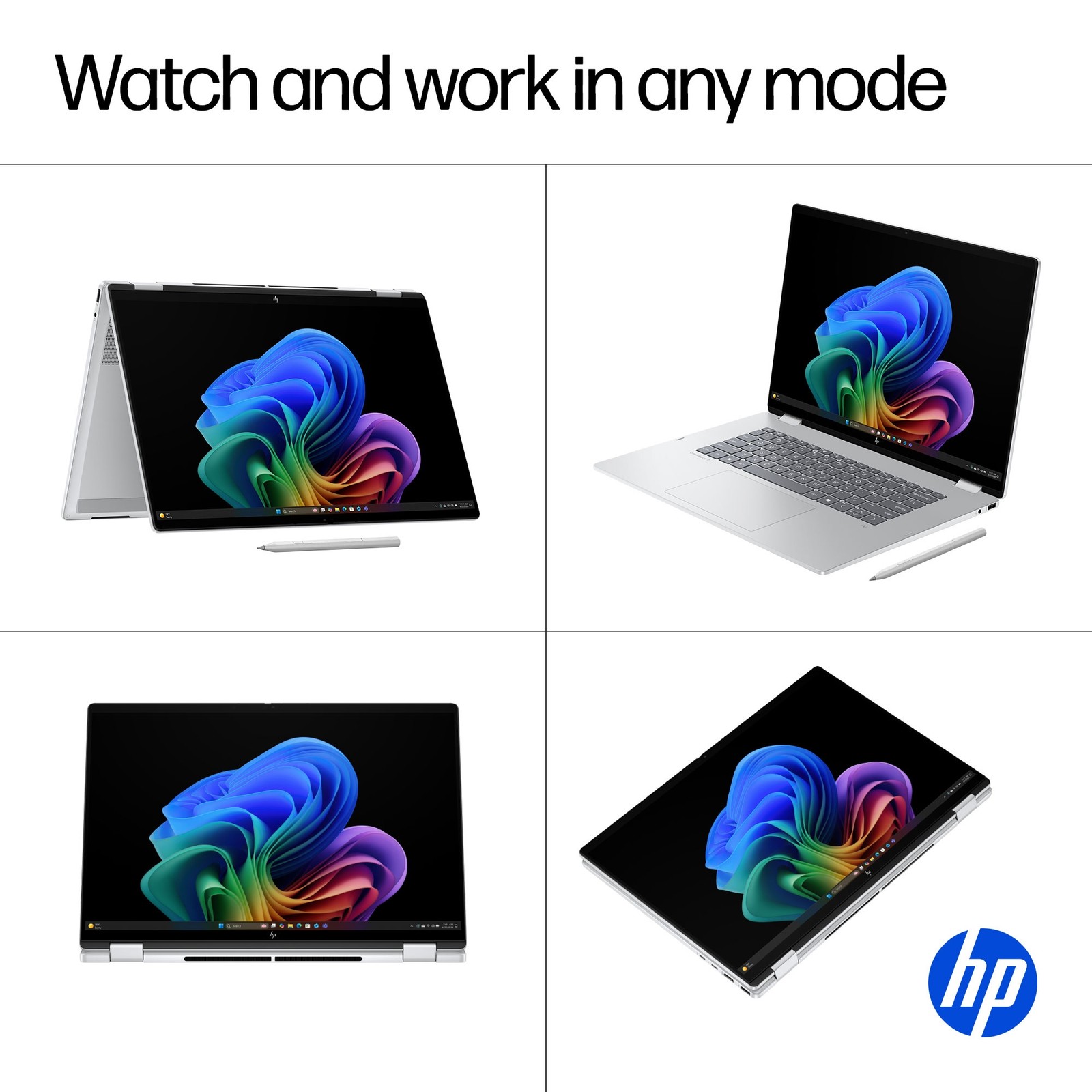 HP Laptop OmniBook 7 Flip 16″ 3K OLED Touch 2-in-1 AI 120Hz Ultra 7 Copilot+ PC