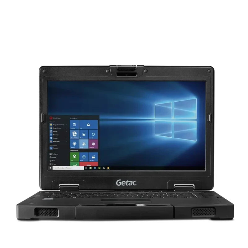 Getac S410 G2, 14″, i7-8550U, 16GB, 512GB, Touch, 4G LTE, Windows 11 Pro, Black.