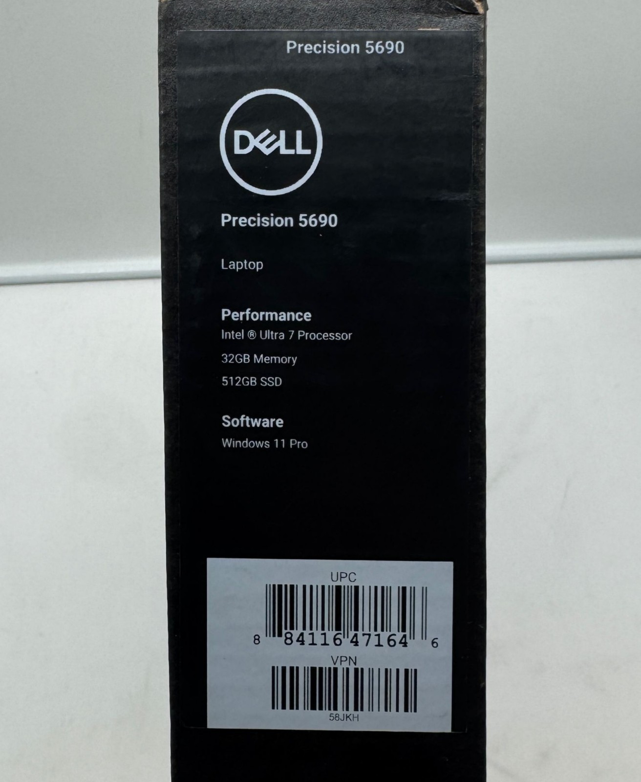 Dell Precision 5690 16″ FHD+ Intel Ultra 7 155H 32GB RAM 512GB SSD W11P – 58JKH