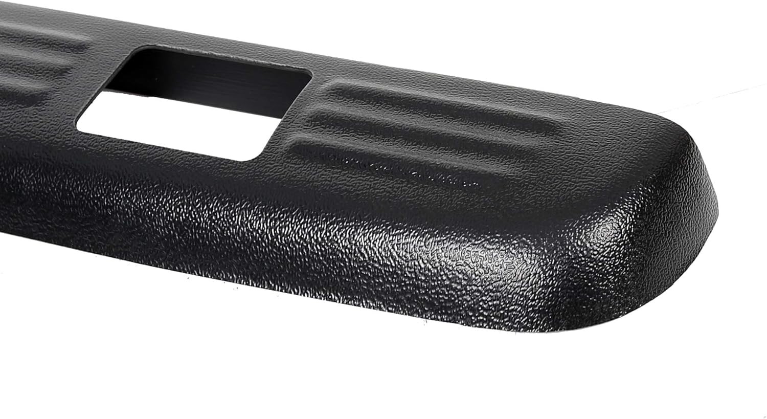 99-06 Chevy Silverado GMC Sierra 6’6″ Bed Rail Caps Pair Black Covers 72-01151