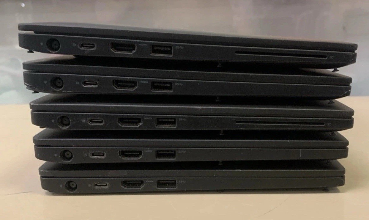 🌟5x Lot Dell Latitude 7390 i7 8650U No Batt No SSD No Ram Working🌟