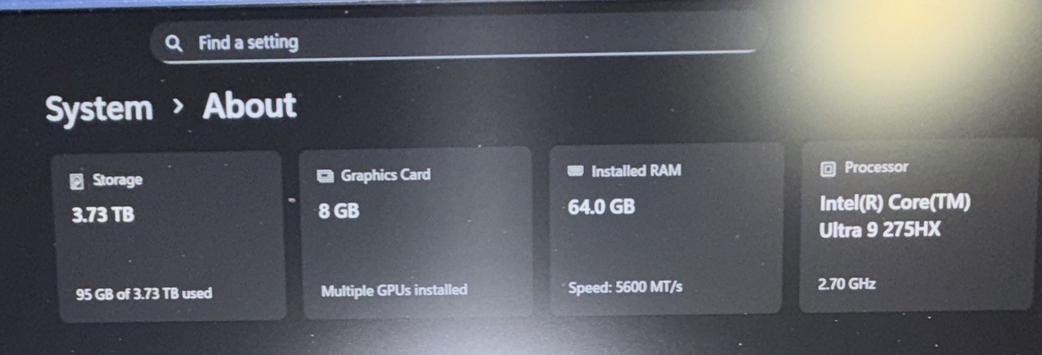 Alienware 16X Aurora 16 in Intel Core Ultra Windows 11 Laptop READ DESCRIPTION
