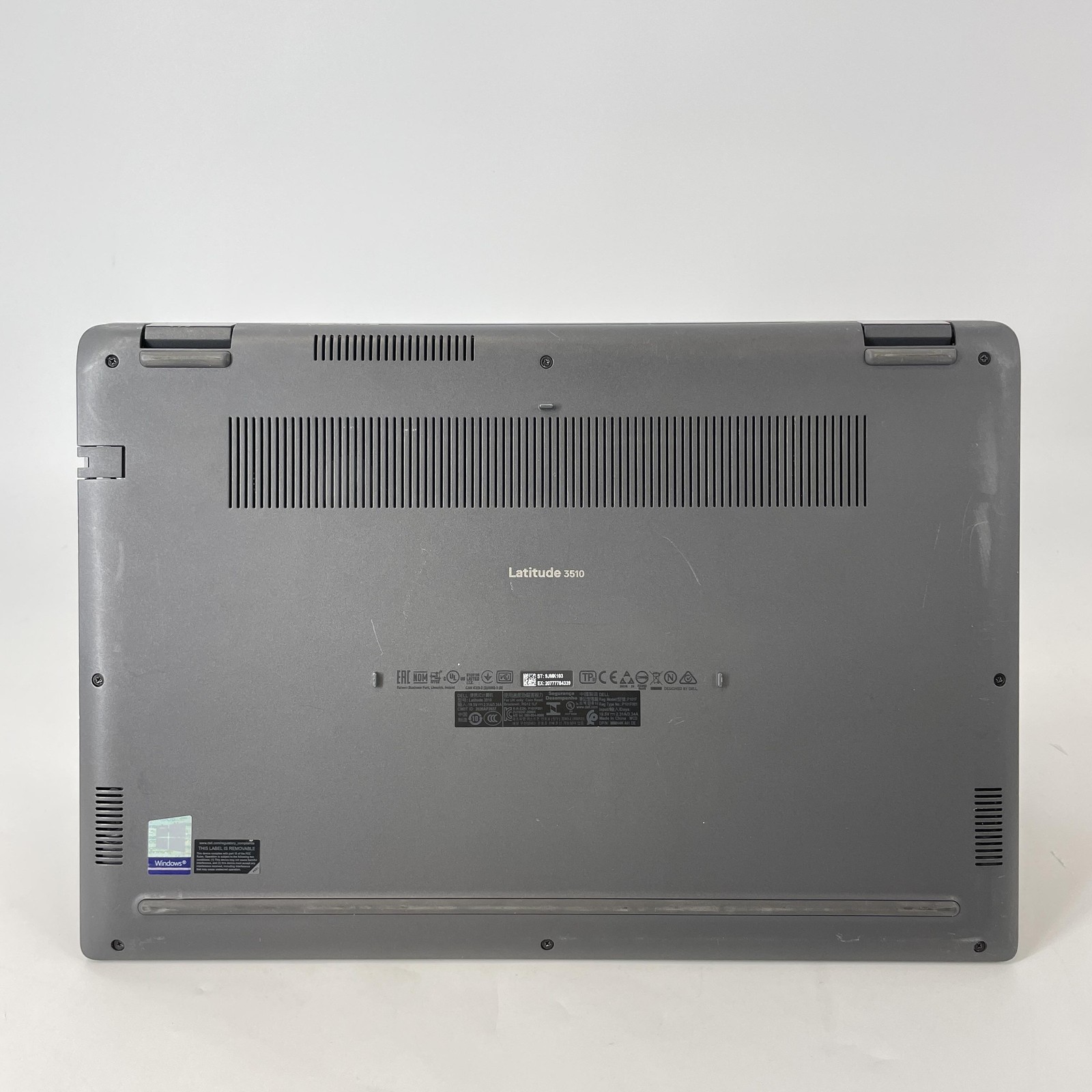 Dell Latitude 3510 15.6 Gray FHD 1.8 GHz i7-10510U 16GB RAM 256GB SSD Good