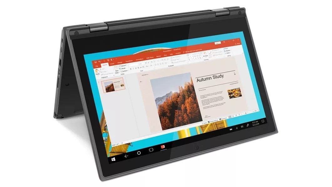 Lenovo 300e 2nd Gen 11.6” HD Touchscreen laptop AMD 3015e 128 Gb SSD Win 10