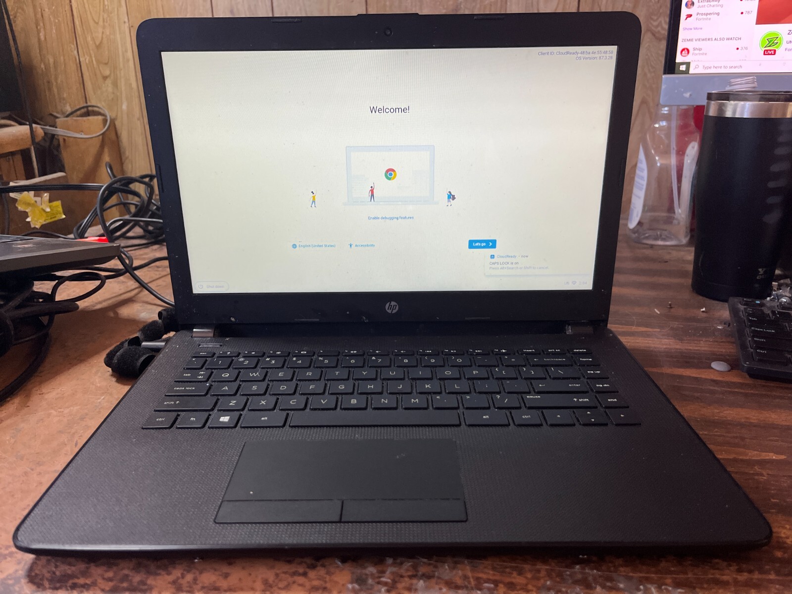 HP 14-Bw010Nr 14″ Chromebook Laptop AMD E2-9000e 4GB RAM
