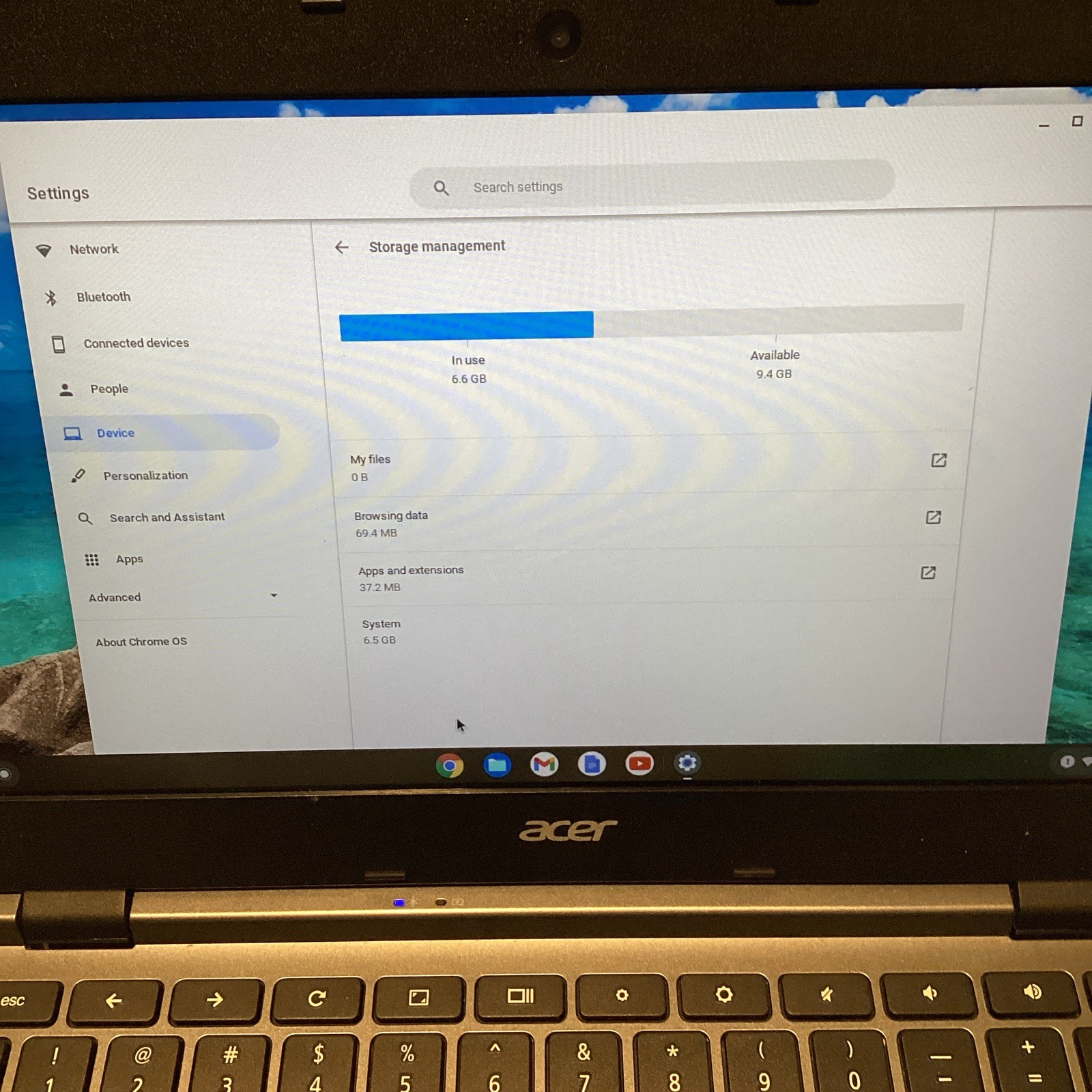 Acer Chromebook 11.6″ Intel Celeron 1.40GHz 2GB 16GB SSD Chrome OS Black