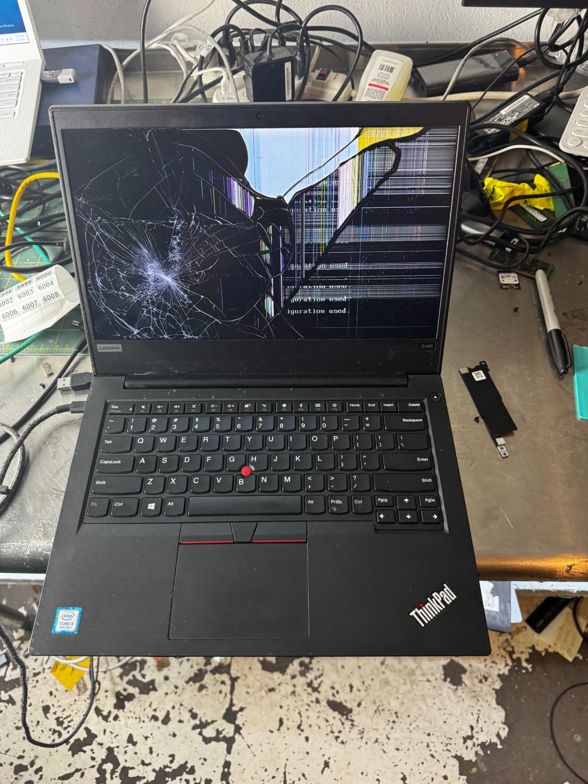 Lenovo ThinkPad E490 Intel Core i5 8th Gen Laptop for Parts/Repair #5969