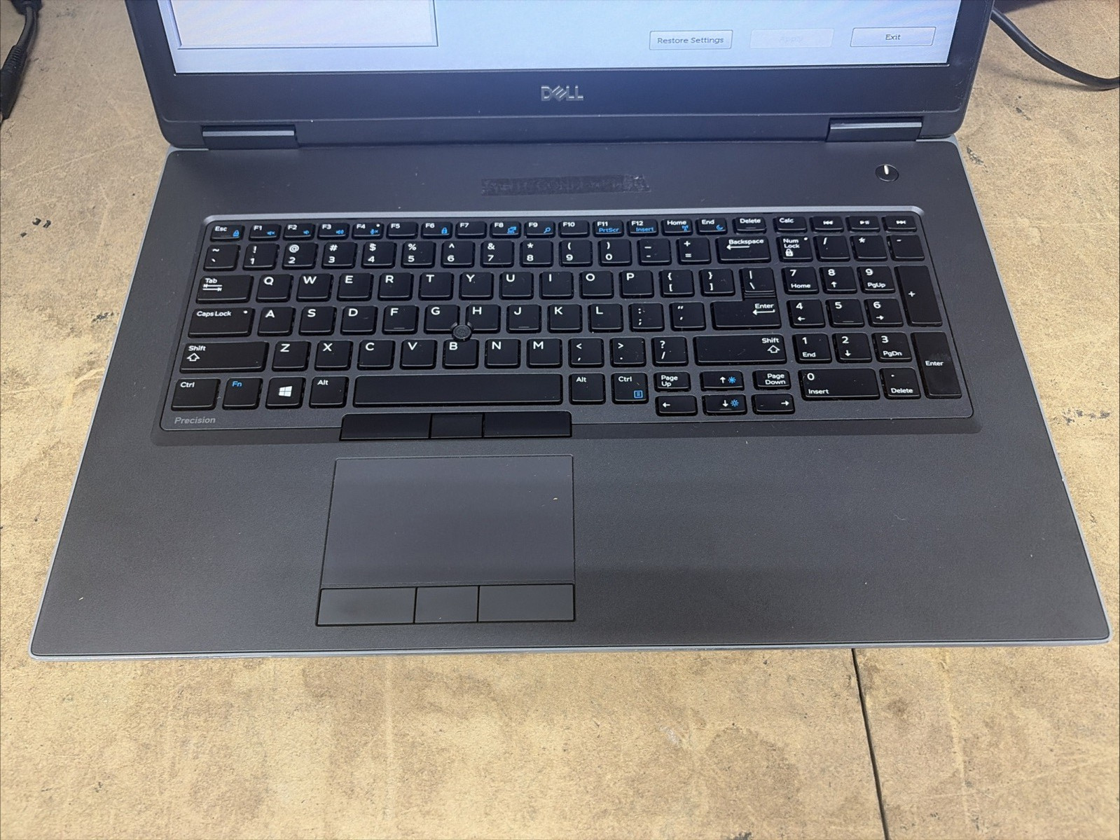 Dell Precision 7740 HD+ 17.3″ 2.60GHz i7-9750H 16GB No OS/SSD No Battery Cover