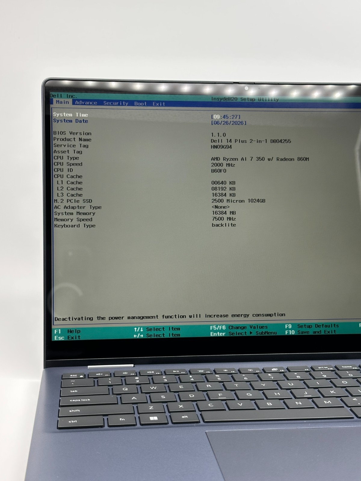 Dell 14 Plus 2K 2-in-1 Touch 14″ Laptop Ryzen AI 7 350 16GB RAM 1TB SSD
