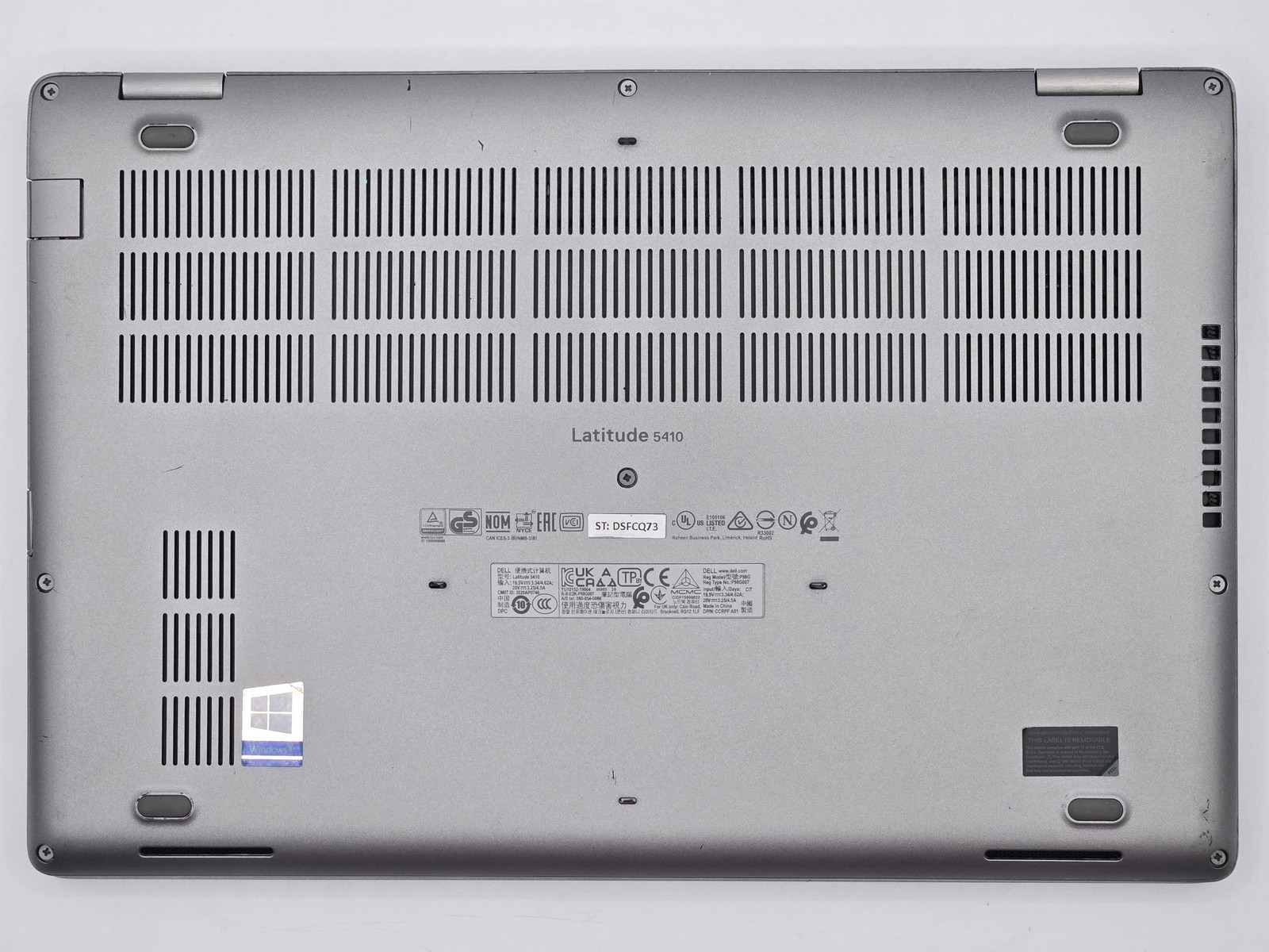 Dell Latitude 5410 14″ FHD Touch I5-10210U 256GB 16GB W11P Webcam Backlit IRCam
