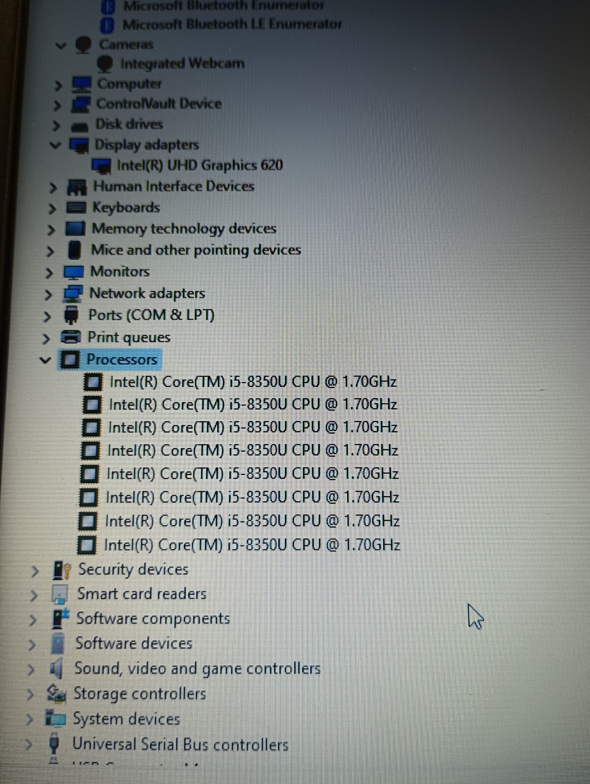 9053 Latitude5490 w/Charger.i5 8th gen(4cores, 8threads).8GB.128GB M.2.14″.W11