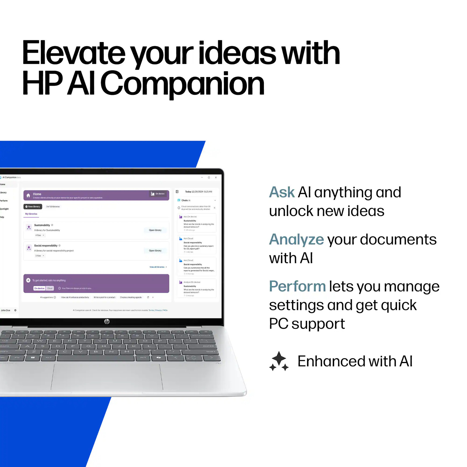 HP – OmniBook 5 – Copilot+ PC – 14″ 2K OLED Touch-Screen Laptop – Snapdragon …
