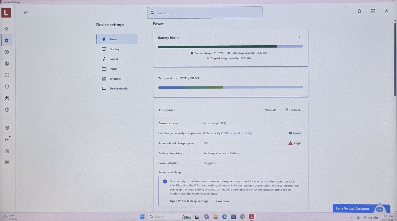 Lenovo V14 G2 ITL 14″ FHD i5 1135G7 2.40 GHz 12Gb Ram 256 GB SSD Win11 Pro